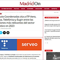 El Instituto Coordenadas cita a ITP Aero, Abengoa, Telefnica y Eugin entre las operaciones ms relevantes del sector corporativo en 2023